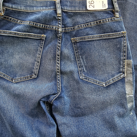 PACSUN Los Angeles Blue Jeans "Vintage Icon" Size 26 NEW WITH TAGS - Picture 6 of 10